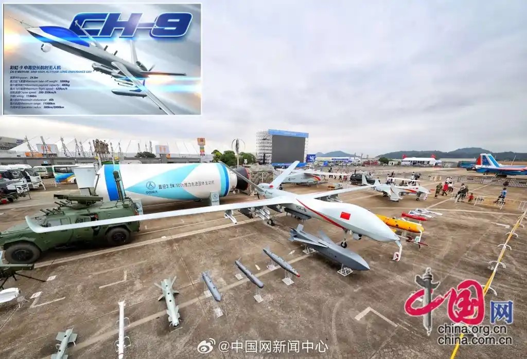 CH9 (Rainbow 9) Chinese Unmanned Aerial Vehicle (E)